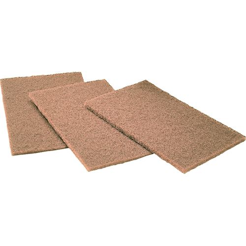 Scotch-Brite Hand Pads, Aluminum Oxide, 6" x 9", Coarse Grit Quali-T-Solutions