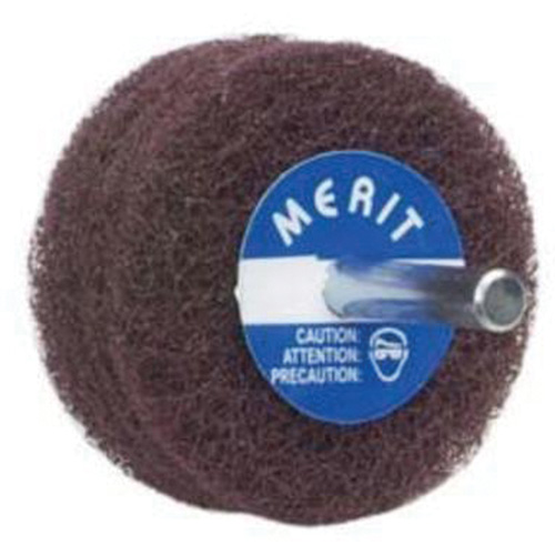 Disques non tiss&eacute;s Abrasotex, 3" dia. x 1" la, Arbre 1/4", Oxyde d'aluminium Quali-T-Solutions