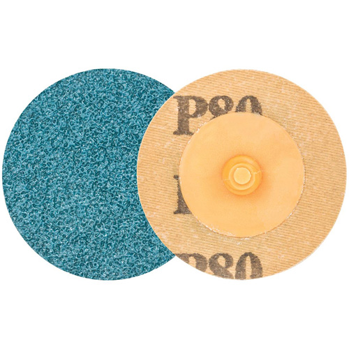 TWIST TOPCUT Sanding Disc, 2" Dia., 80 Grit, Zirconium Quali-T-Solutions