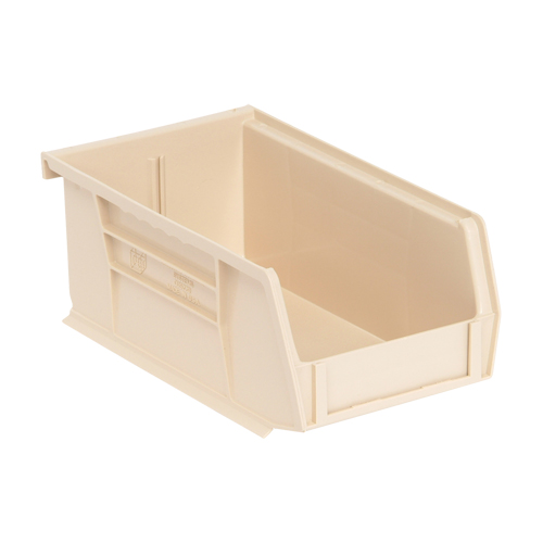 Bacs ultra empilable & suspendable, 4-1/8" la, 3" h x 7-3/8" p, Ivoire Quali-T-Solutions