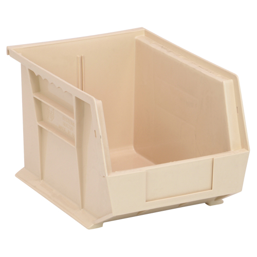 Bacs ultra empilable & suspendable, 8-1/4" la, 7" h x 10-3/4" p, Ivoire Quali-T-Solutions
