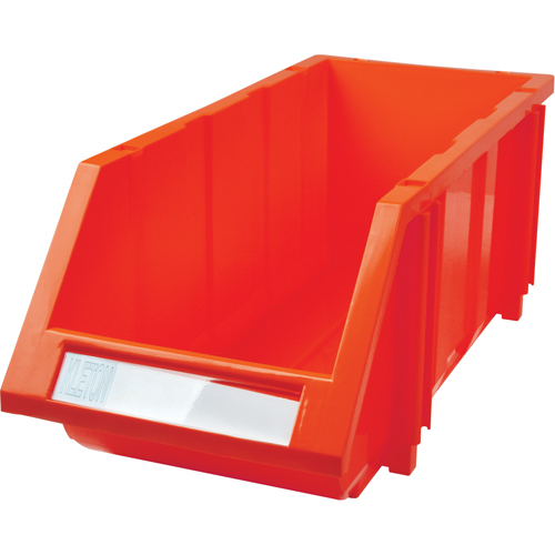 Stack & Hang Bin, 7-7/8" W x 7" H x 17-11/16" D, Yellow Quali-T-Solutions