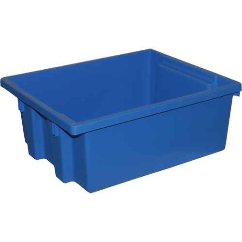 Contenants De Rangement Stack-N-Nest, 6" x 15,25" x 12,25", Bleu Quali-T-Solutions