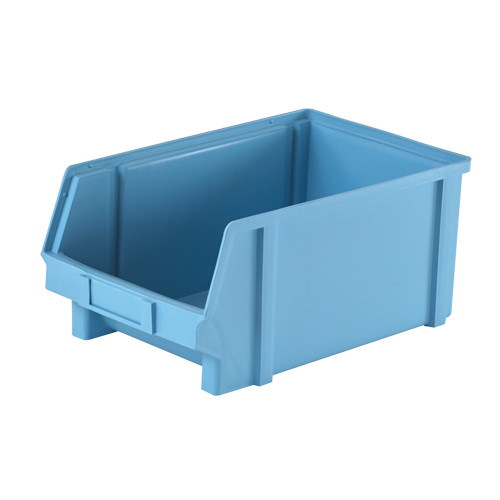 Bac &agrave; pi&egrave;ces Plastibox, 8-1/10" la, 6" h x 12-4/5" p, Bleu Quali-T-Solutions