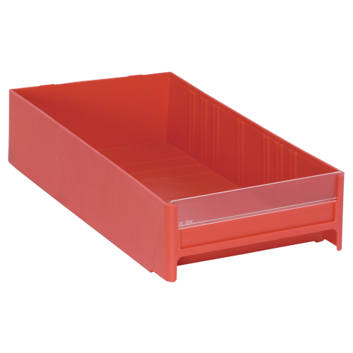 Cabinet Drawer, 5-5/8" W x 11" D x 2-1/2" H, Red Quali-T-Solutions