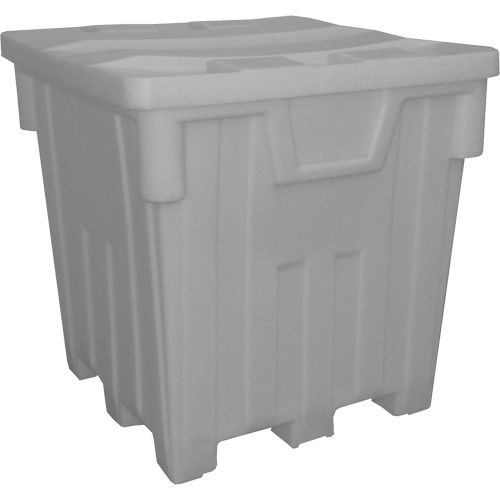 Bacs emboîtables, 44" la x 44" p x 46" h, Gris Quali-T-Solutions