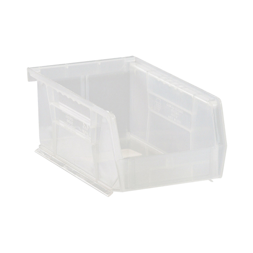 Ultra Stack & Hang Bin, 4-1/8" W x 3" H x 7-3/8" D, Clear Quali-T-Solutions