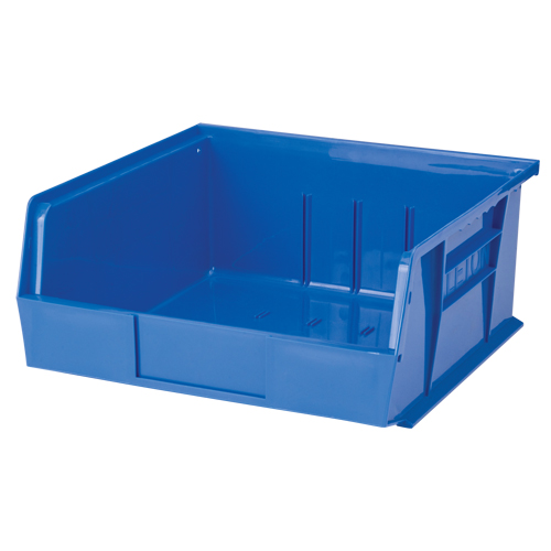 Bac empilable & &agrave; suspendre, 11" la, 5" h x 10-7/8" p, Bleu Quali-T-Solutions