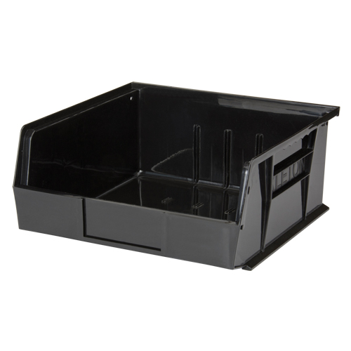 Stack & Hang Bin, 11" W x 5" H x 10-7/8" D, Black Quali-T-Solutions