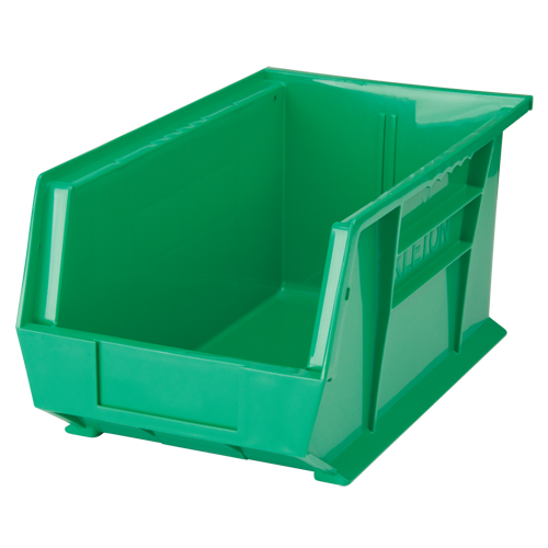 Bac empilable & &agrave; suspendre, 8-1/4" la, 7" h x 14-3/4" p, Vert Quali-T-Solutions