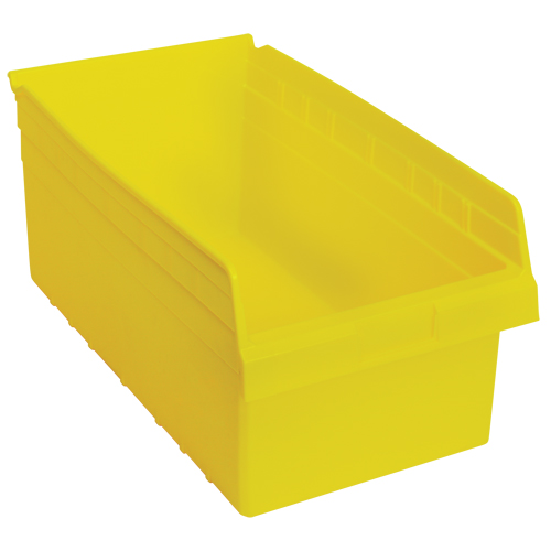 Bacs pour &eacute;tag&egrave;re Store-Max, 11-1/8" la x 8" H x 17-7/8" p, Jaune, Capacit&eacute; 56 lb Quali-T-Solutions