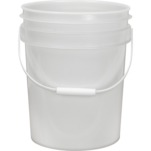Seau, Plastique, 5,28 gal. Quali-T-Solutions