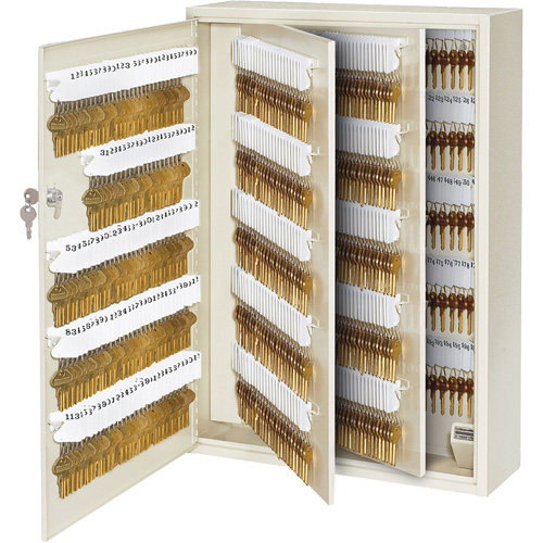 Heavy-Duty Key Cabinet, 730 Keys, Beige Quali-T-Solutions