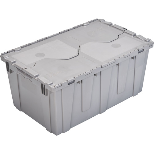 Bac emboîtable FP243C FliPak, 26,9" x 16,9" x 12,1", Gris Quali-T-Solutions