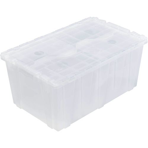 Bac emboîtable FP243C FliPak, 26,9" x 16,9" x 12,1", Transparent Quali-T-Solutions