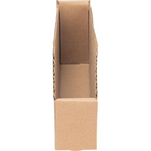 Boîtes profondes en carton ondul&eacute;, 1-15/16" la x 11-1/4" p x 4-1/2" h, Beige Quali-T-Solutions