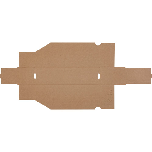 Boîtes profondes en carton ondul&eacute;, 2-7/8" la x 11-1/4" p x 4-1/2" h, Beige Quali-T-Solutions