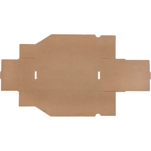 Boîtes profondes en carton ondul&eacute;, 5-3/4" la x 11-1/4" p x 4-1/2" h, Beige Quali-T-Solutions