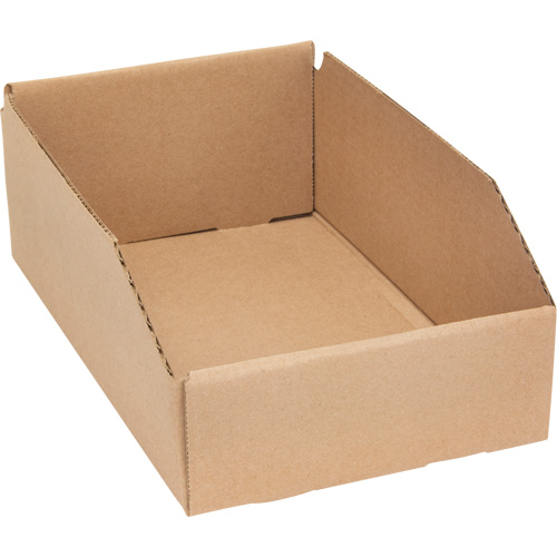 Boîtes profondes en carton ondul&eacute;, 7-5/8" la x 11-5/16" p x 4-1/2" h, Beige Quali-T-Solutions