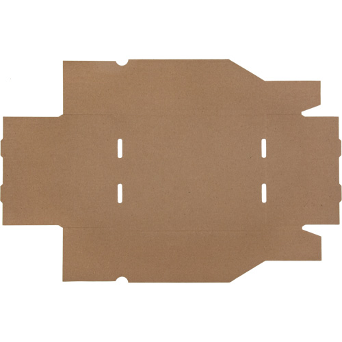 Deep Corrugated Parts Bins, 8-3/4" W x 11-1/4" D x 4-1/2" H, Beige Quali-T-Solutions