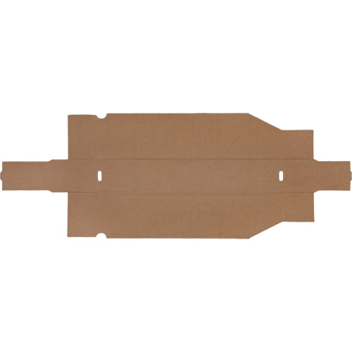 Deep Corrugated Parts Bins, 1-7/8" W x 17-1/8" D x 4-1/2" H, Beige Quali-T-Solutions