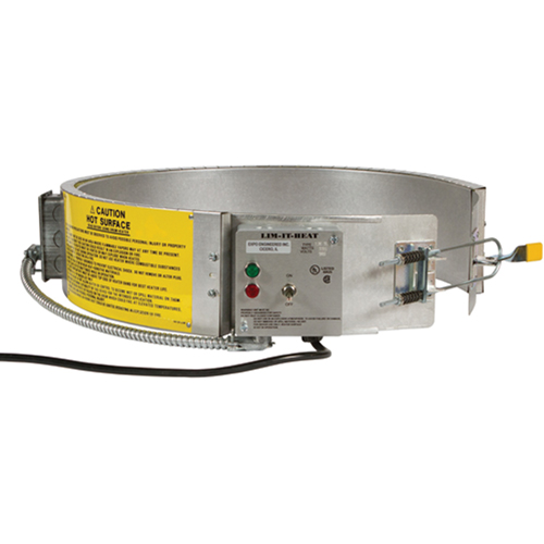 Chauffe-barils pour contenants en plastique Wrap-It-Heat Quali-T-Solutions