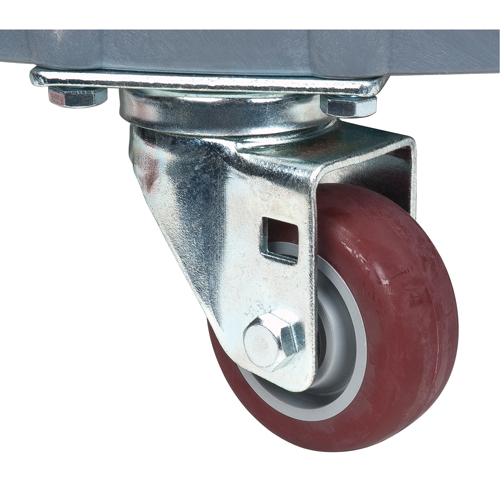 Socle roulant pour baril de confinement des fuites, 24,25" dia. X 7,625" h, Cap. de d&eacute;versement 1,5 gal. US Quali-T-Solutions
