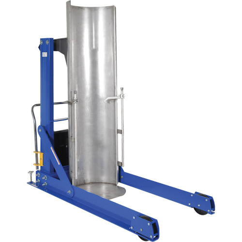 Tombereau hydraulique portatif pour baril, Pour 30 - 55 gal. US (25 - 45,8 gal. imp.) Quali-T-Solutions