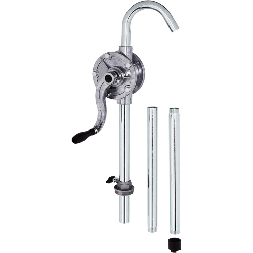 Pompe rotative pour baril, Aluminium, Pour capacit&eacute; 5-55 gal., 9,5 oz/course Quali-T-Solutions