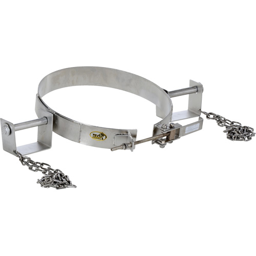Anneau de bascule pour baril, Baril de 30 gal. US (24,98 gal. imp.), Capacit&eacute; 1200 lb/ 544 kg Quali-T-Solutions