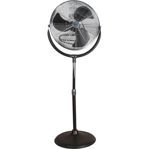 Ventilateur sur pi&eacute;destal haute vitesse, Commercial, 3 Vitesses, Diam&egrave;tre de 20" Quali-T-Solutions