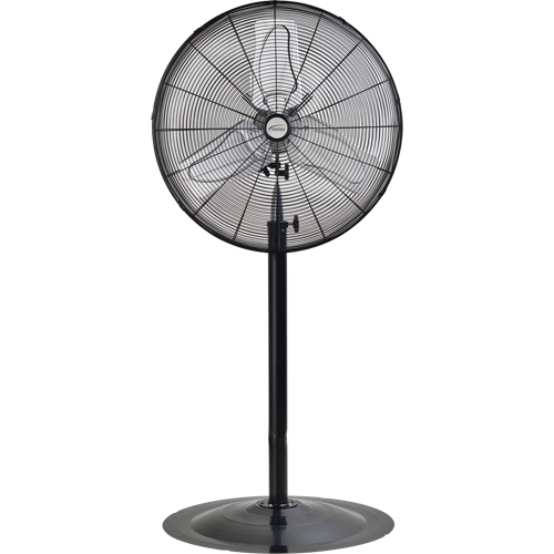 Ventilateur non oscillant sur socle, Robuste, 2 Vitesses, Diam&egrave;tre de 24" Quali-T-Solutions