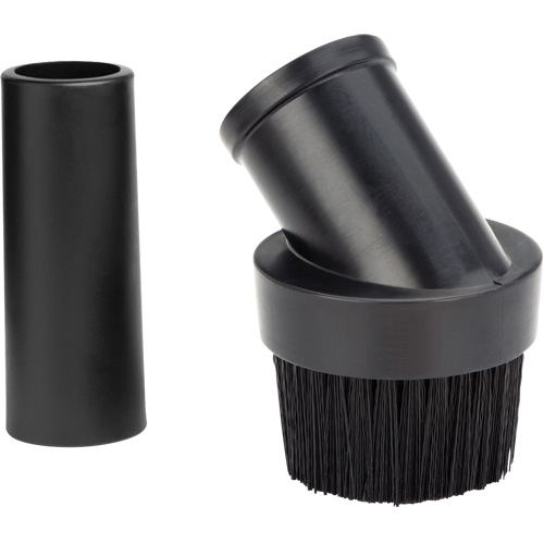 Brosse ronde 1-1/2" avec adaptateur 1-1/4" Quali-T-Solutions