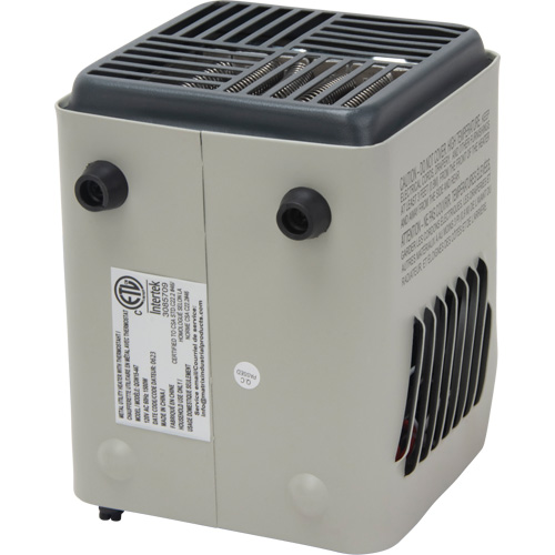 Personal Metal Shop Heater with Thermostat, Fan, Electric Quali-T-Solutions