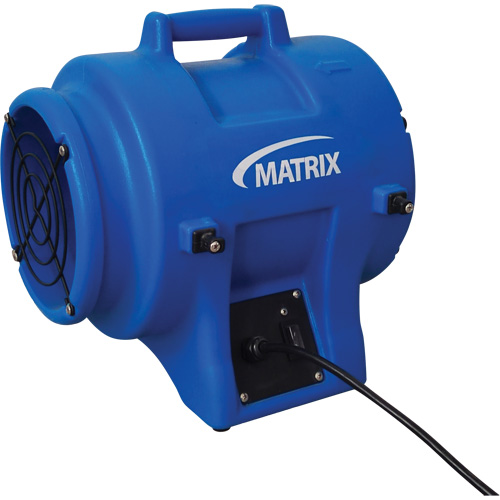 8" Air Blower with 15' Ducting & Canister, 1/4 HP, 816 CFM Quali-T-Solutions