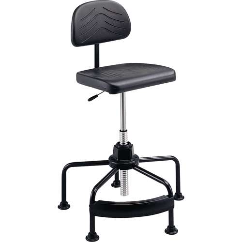 Industrial Seating, Stationary, Adjustable Height, 250 lbs. Capacity Quali-T-Solutions