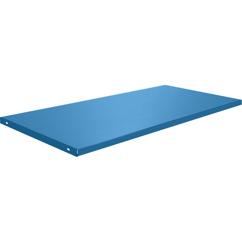 Cabinet Workbench - Shelves, 58 3/4" x 300 lbs. Capacity, Steel, Blue Quali-T-Solutions