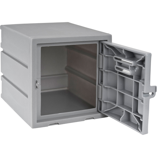 Locker, 12" x 15" x 12", Grey, Assembled Quali-T-Solutions