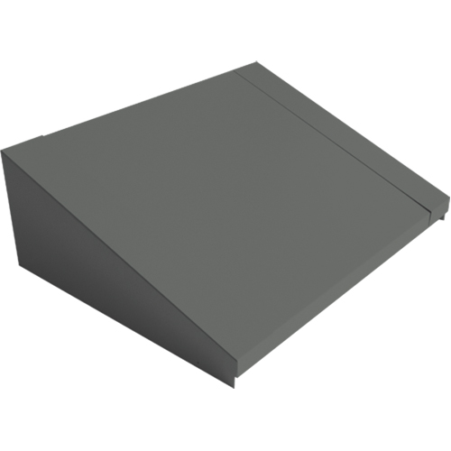 Dessus inclin&eacute; pour casiers robustes enti&egrave;rement soud&eacute; Concorde, Bloc de 2, 18" p x 24" la x 6" ha, Acier Quali-T-Solutions