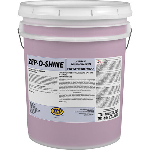 Savon d&eacute;tergent et cire pour voiture Zep-O-Shine Quali-T-Solutions