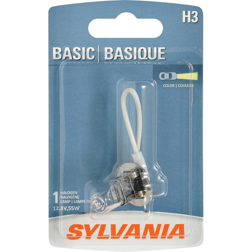 Ampoule de base pour feu avant H3, Halog&egrave;ne, 45 W, Blanc cass&eacute; Quali-T-Solutions