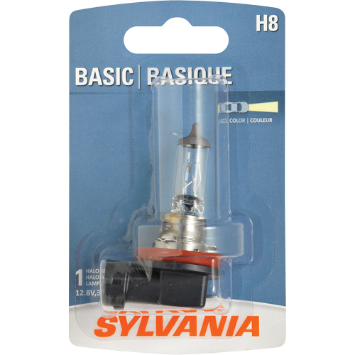 Ampoule de base pour feu avant H8, Halog&egrave;ne, 35 W, Blanc cass&eacute; Quali-T-Solutions