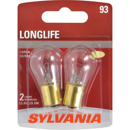 93 Long Life Mini Automotive Bulb, Incandescent, 13.3 W Quali-T-Solutions