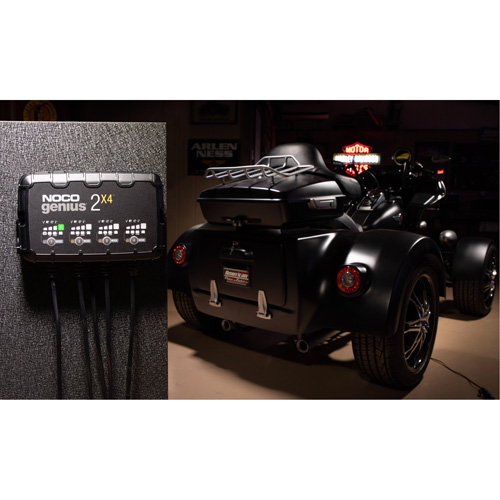 Chargeur de batterie 4 sorties de 8 A Genius 2X4 Quali-T-Solutions