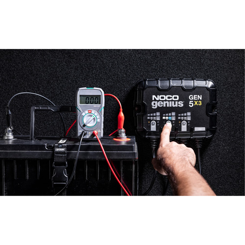 Genius&reg; Gen5X3 3-Bank, 15-Amp On-Board Battery Charger Quali-T-Solutions