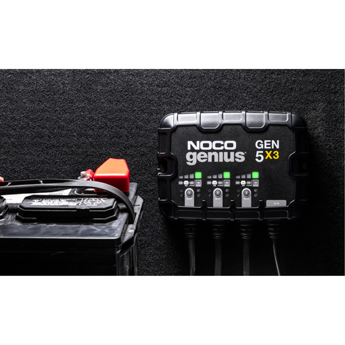 Genius&reg; Gen5X3 3-Bank, 15-Amp On-Board Battery Charger Quali-T-Solutions