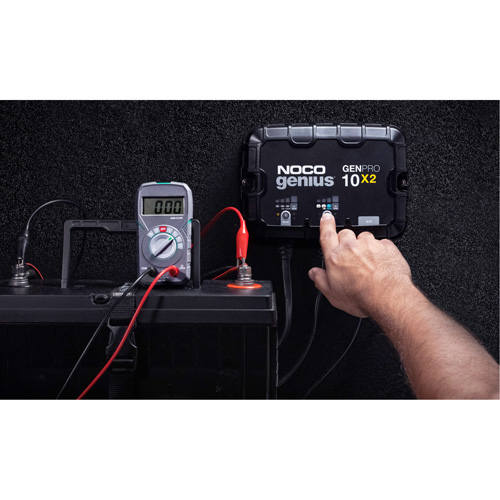 Genius&reg; GenPro10X2 2-Bank, 20-Amp On-Board Battery Charger Quali-T-Solutions