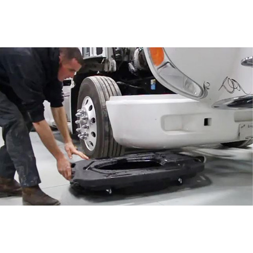 Low Profile Truck Oil Drain with Lid Quali-T-Solutions