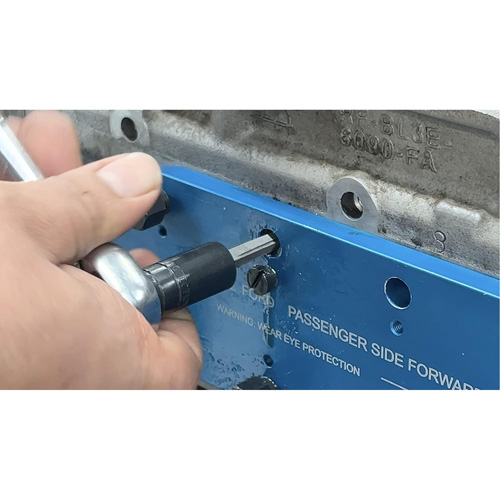 Gabarit de perçage pour installation sur collecteur pour Ford 3,5 L Ecoboost Quali-T-Solutions