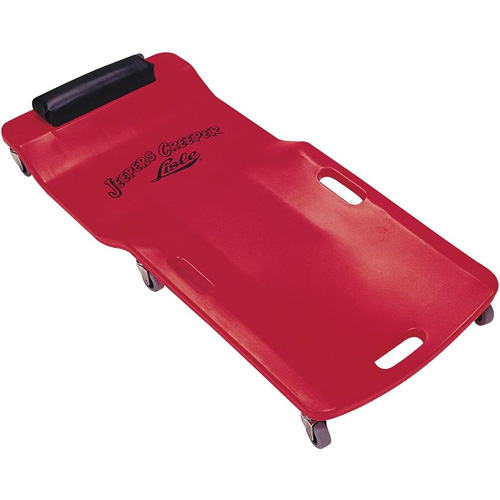 Sommier rouge &agrave; profil bas, en plastique robuste Quali-T-Solutions